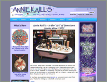 Tablet Screenshot of anniekaills.com